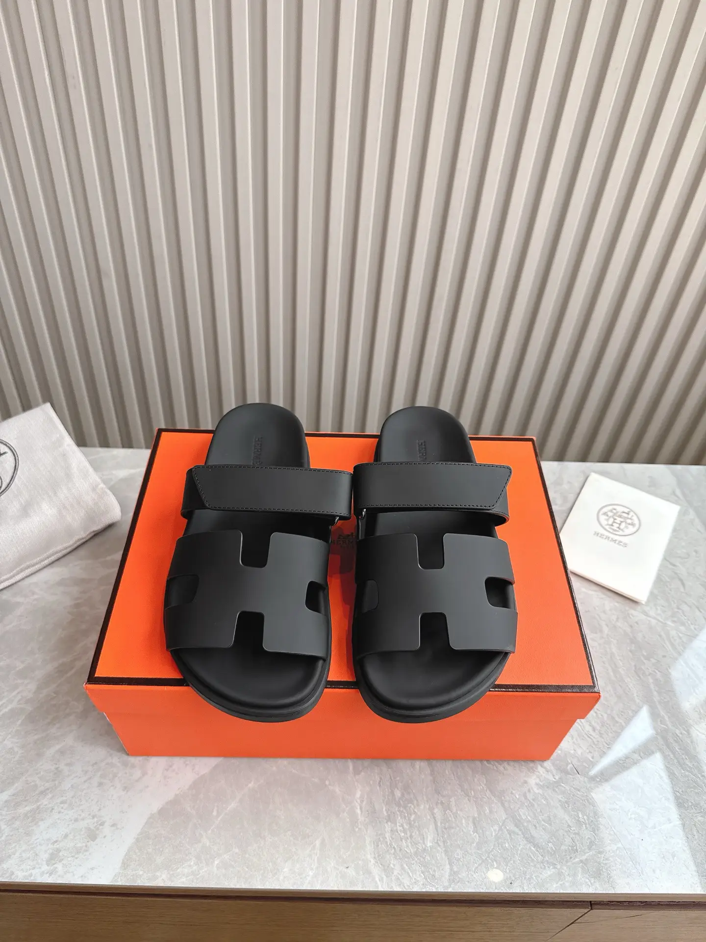 2024 Spring Summer Couple Pig Nose Sandals image 1