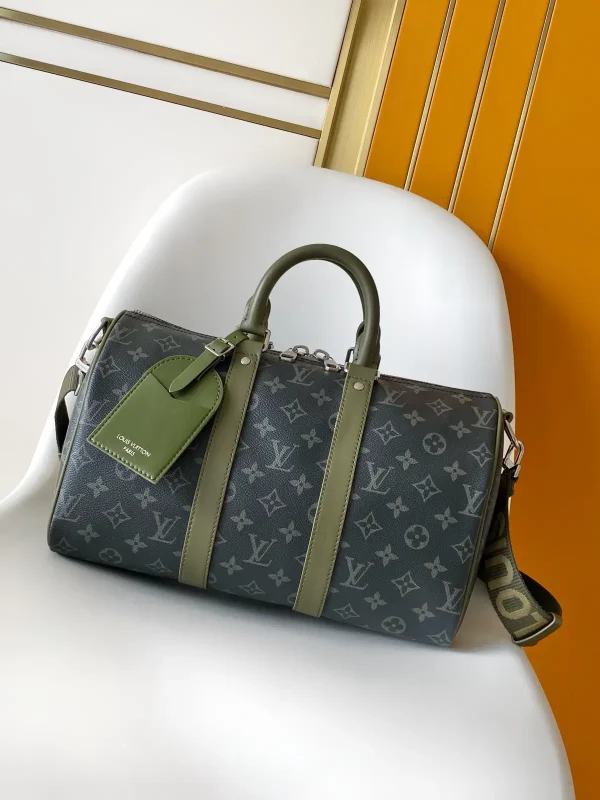 Louis Vuitton Monogram Keepall Bandoulière 35 Duffle Bag image 1