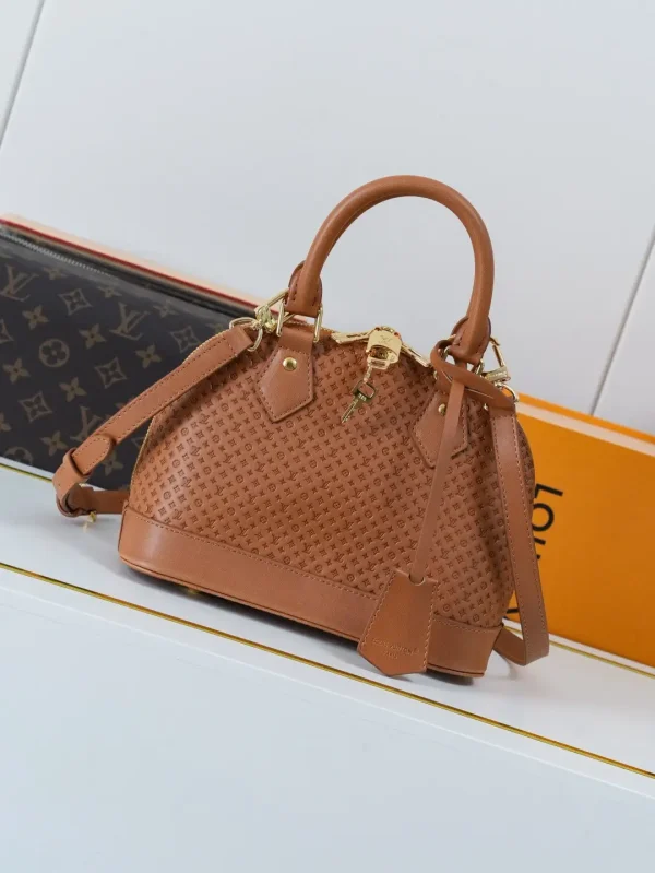 Louis Vuitton Alma BB Minigram Leather Top Handle Bag image 1