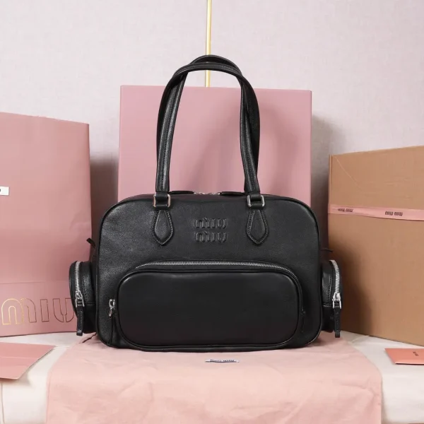 Miu Miu Leather Top Handle Bag image 1