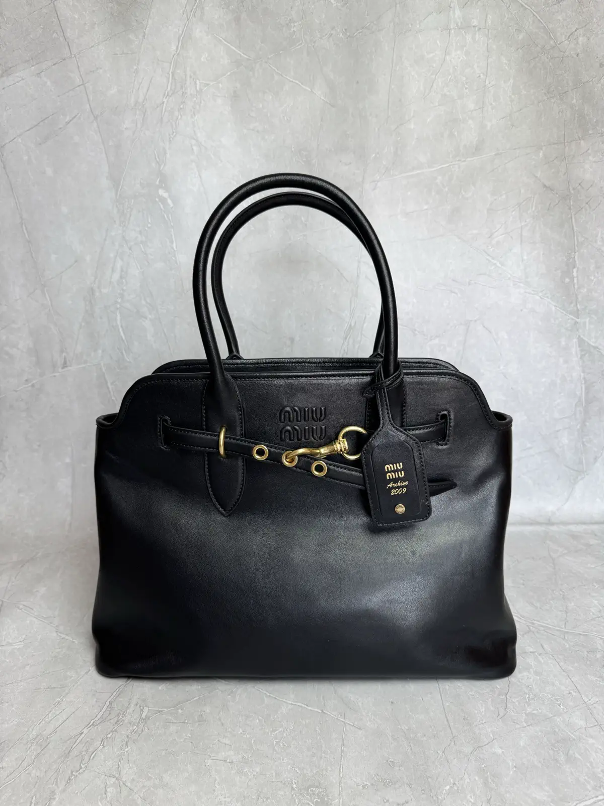 Miu Miu Black Top Handle Bag image 1