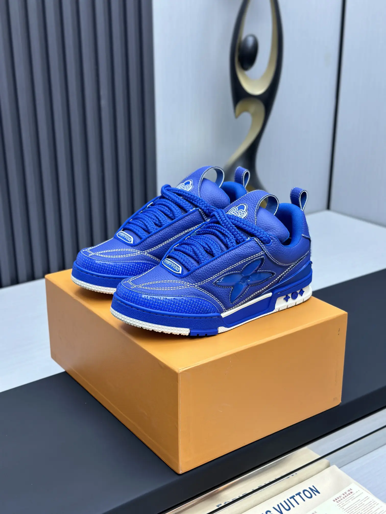 Louis Vuitton Classic Runway Style Leather Shoes image 1