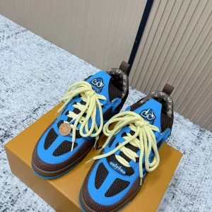 LV Skate Grained Cowhide Leather Sneakers image 1