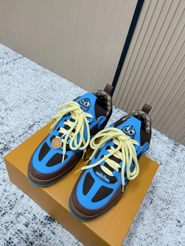 LV Skate Grained Cowhide Leather Sneakers image 1