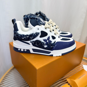 Louis Vuitton Trainer Plum Blossom Crystal Monogram Sneaker image 1