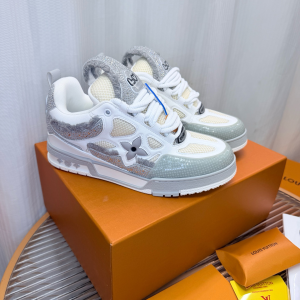 LV Trainer Sneaker with Crystal Embellished Monogram Upper image 1