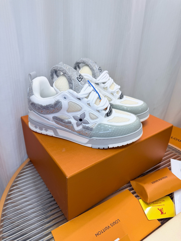 LV Trainer Sneaker with Crystal Embellished Monogram Upper image 1