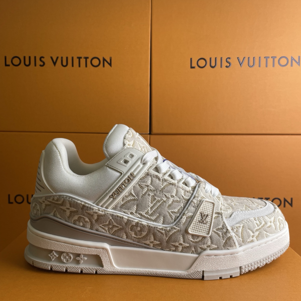 Men's Leather Trainer Casual Shoes image 1