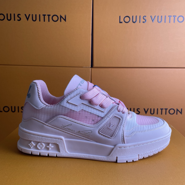 Vuitton Trainer with Monogram Outsole image 1