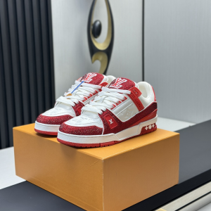 Louis Vuitton Rhinestone Runway Sneakers image 1
