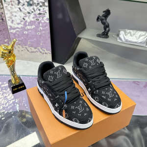 LV Trainer Maxi Rhinestone Sneakers New Color image 1