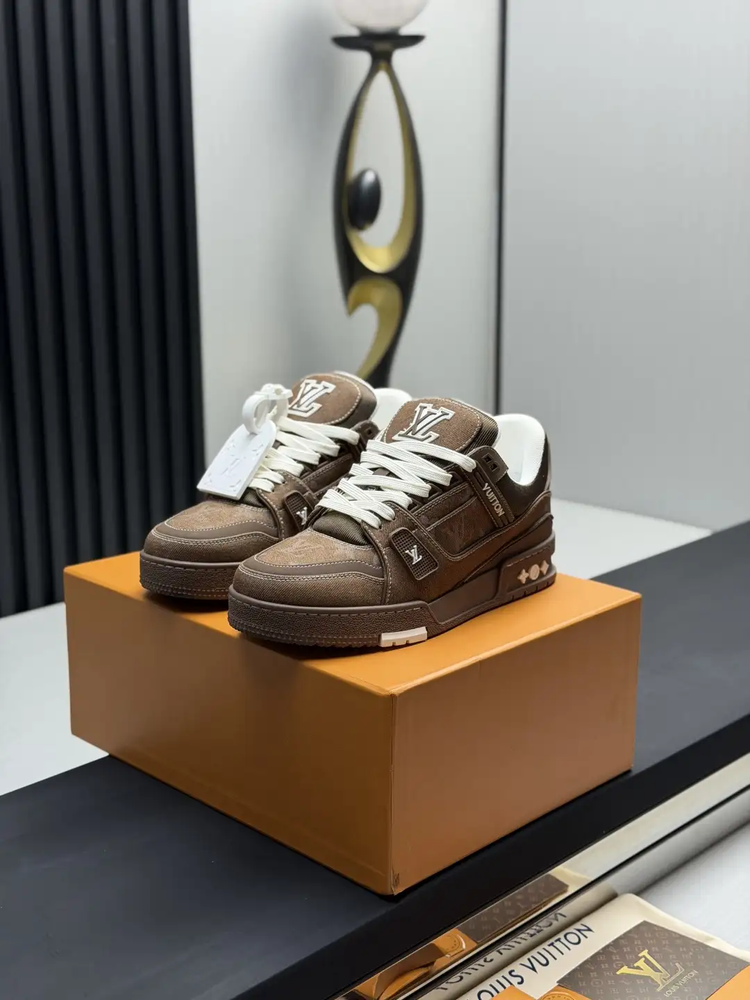 Louis Vuitton Classic Runway Style Leather Shoes image 1