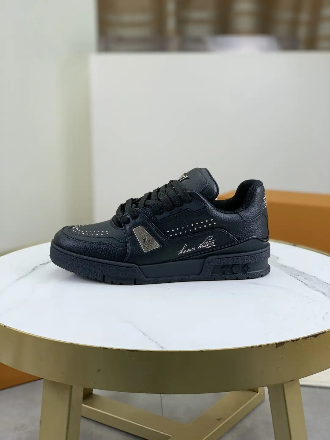 Classic Casual Shoes in Black and White image 1