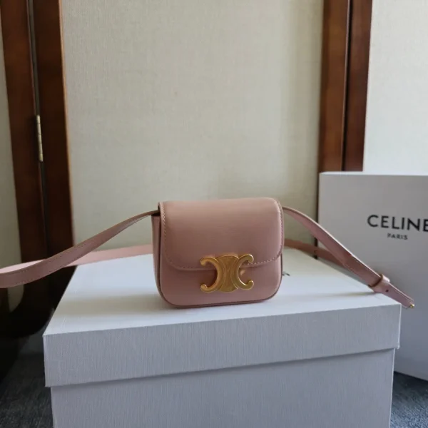 CELINE Mini Crossbody Bag with Triomphe Clasp image 1