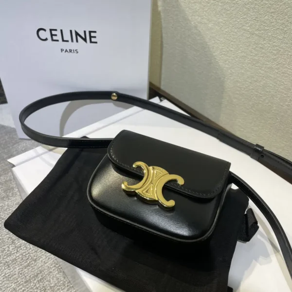 CELINE Mini Crossbody Bag with Triomphe Clasp image 1