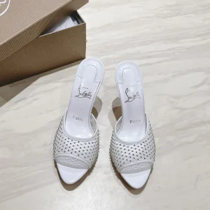 Apostropha Mesh Strass High Heel Mules image 1