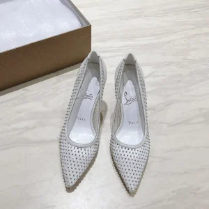 Apostropha Mesh Strass High Heel Pumps image 1