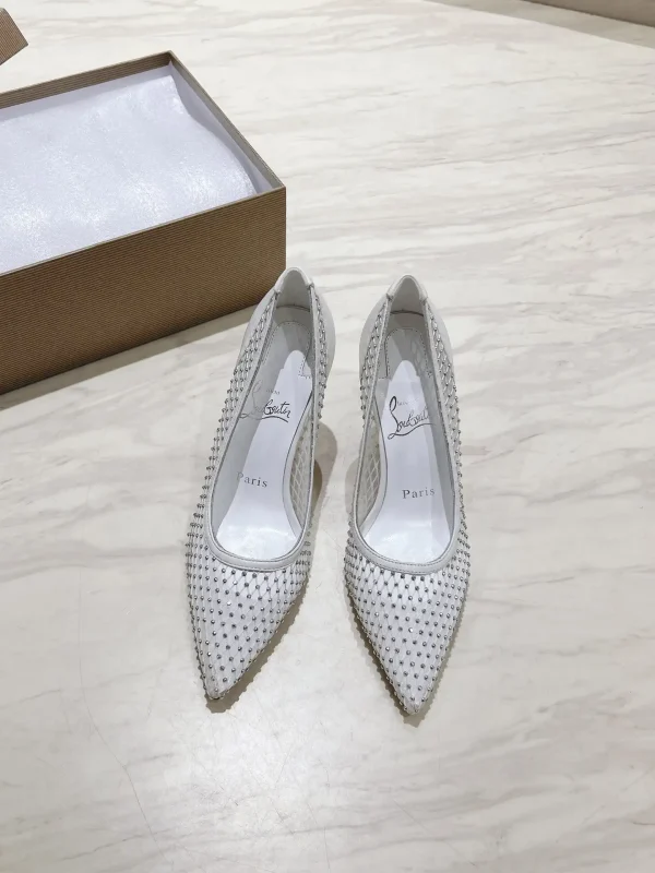 Apostropha Mesh Strass High Heel Pumps image 1