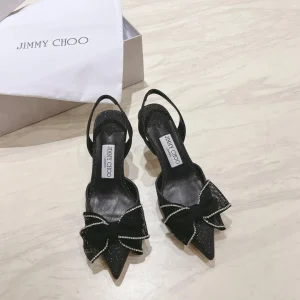 Women's Bow Decor Slingback High Heel Sandals image 1