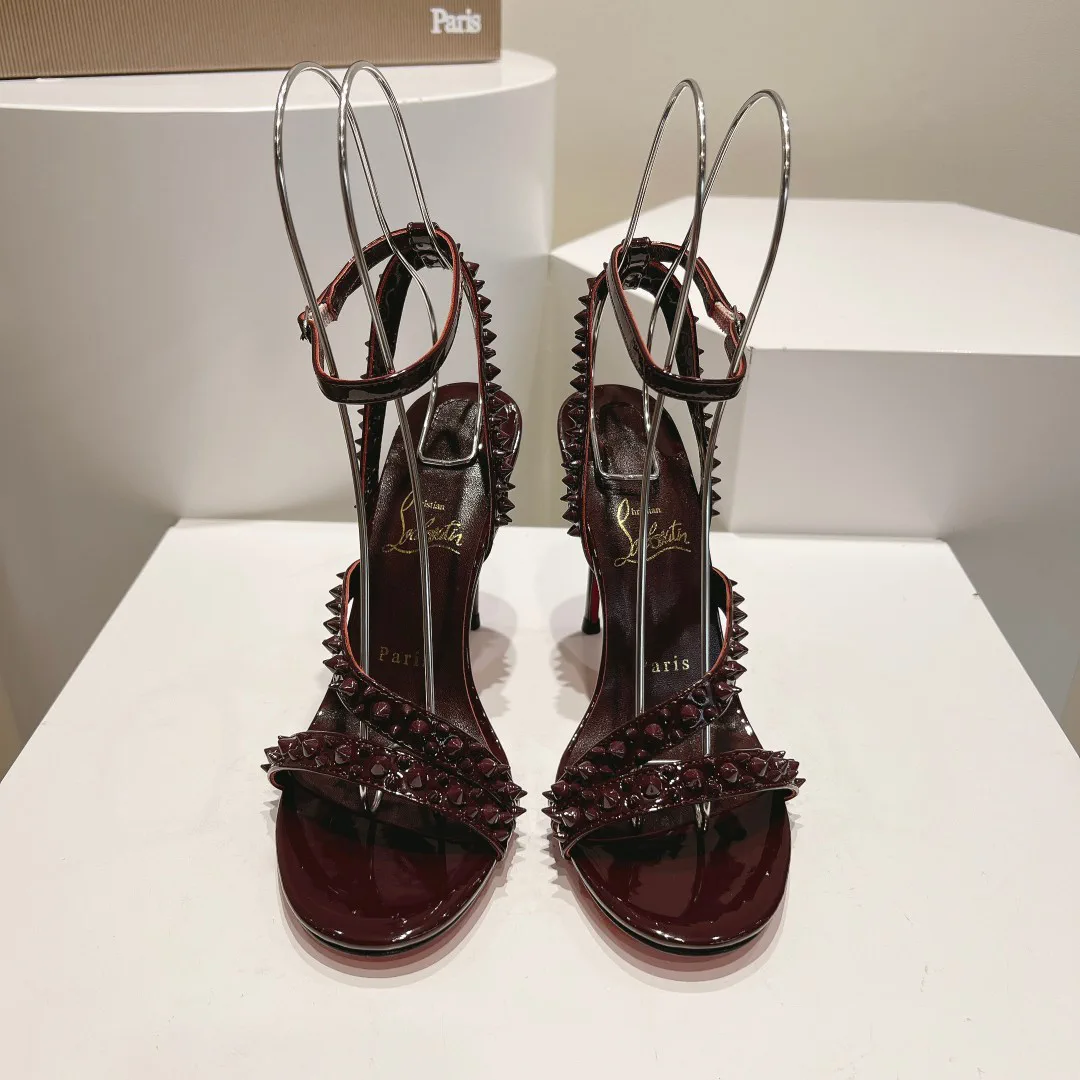 Studded Strappy Flat Sandals image 1
