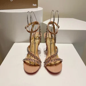 Spike Strap Flat Sandals image 1
