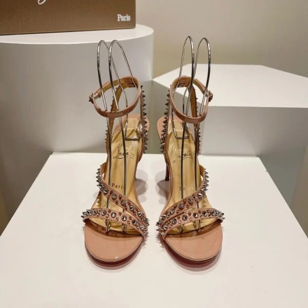 Spike Strap Flat Sandals image 1