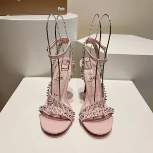 Spike Strap Flat Sandals image 1