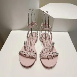 Spike Strap Flat Sandals image 1