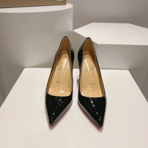 Patent Leather Pointed Toe High Heel Pumps image 1