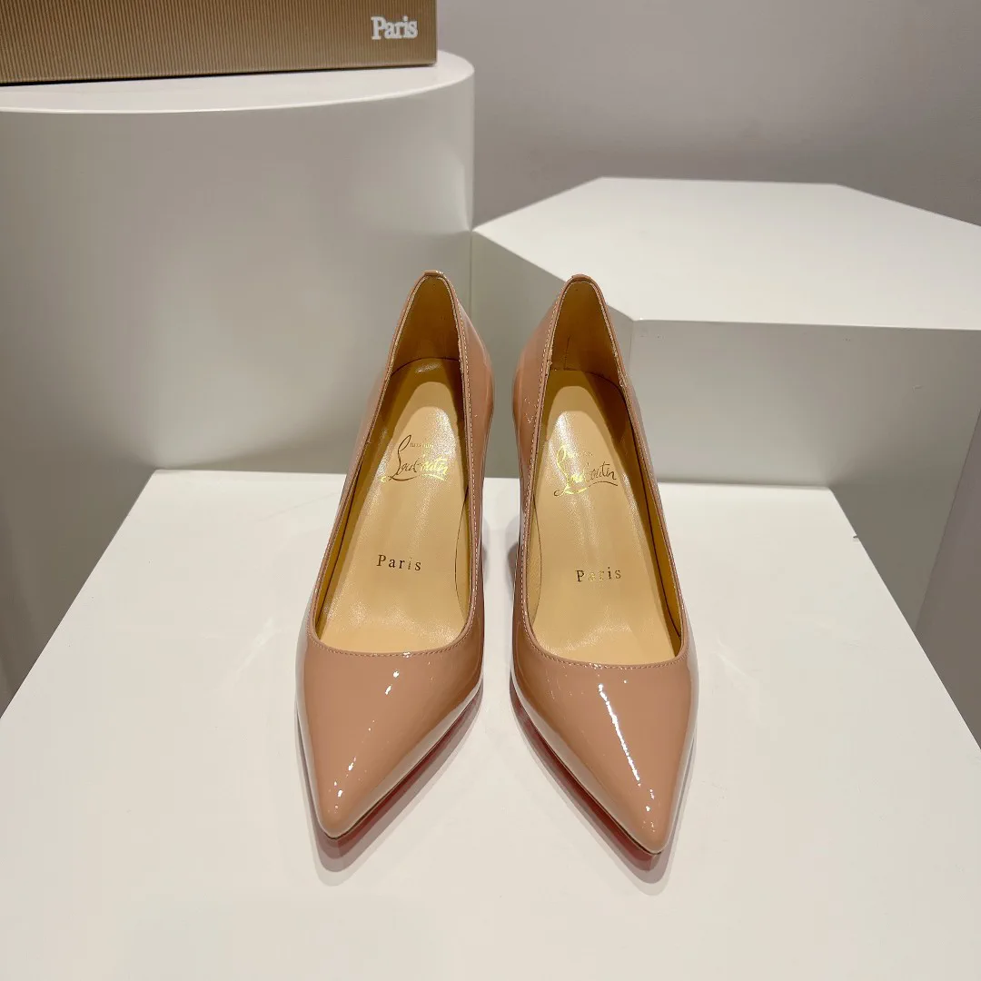 Patent Leather Pointed Toe High Heel Pumps image 1
