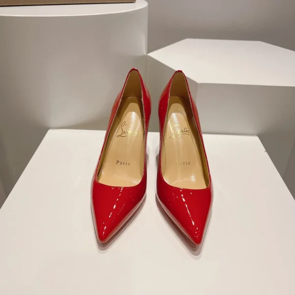 Patent Leather Pointed Toe High Heel Pumps image 1
