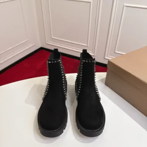 Spiked Platform Chelsea Ankle Boots image 1