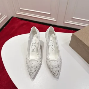 Christian Louboutin MissZ Crystal Mesh High Heel Pumps image 1