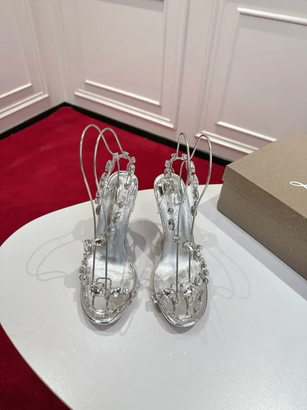 Crystal Embellished High Heel Sandals image 1