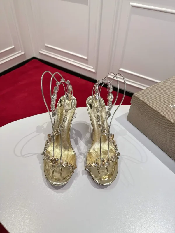 Crystal Embellished High Heel Sandals image 1
