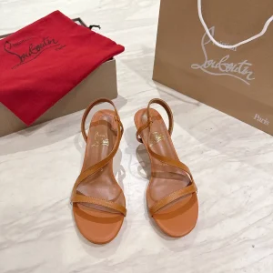 Women's Patent Leather Stiletto Heel Sandals image 1