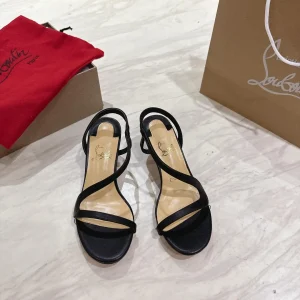 Women's Patent Leather Stiletto Heel Sandals image 1