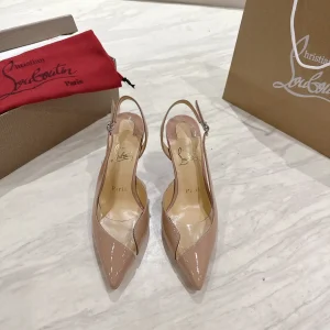 Slingback Pointed Toe High Heel Sandals image 1