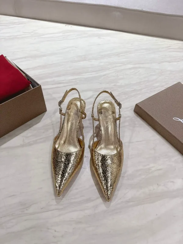 Christian Louboutin Pointed Toe Slingback High Heel Pumps image 1