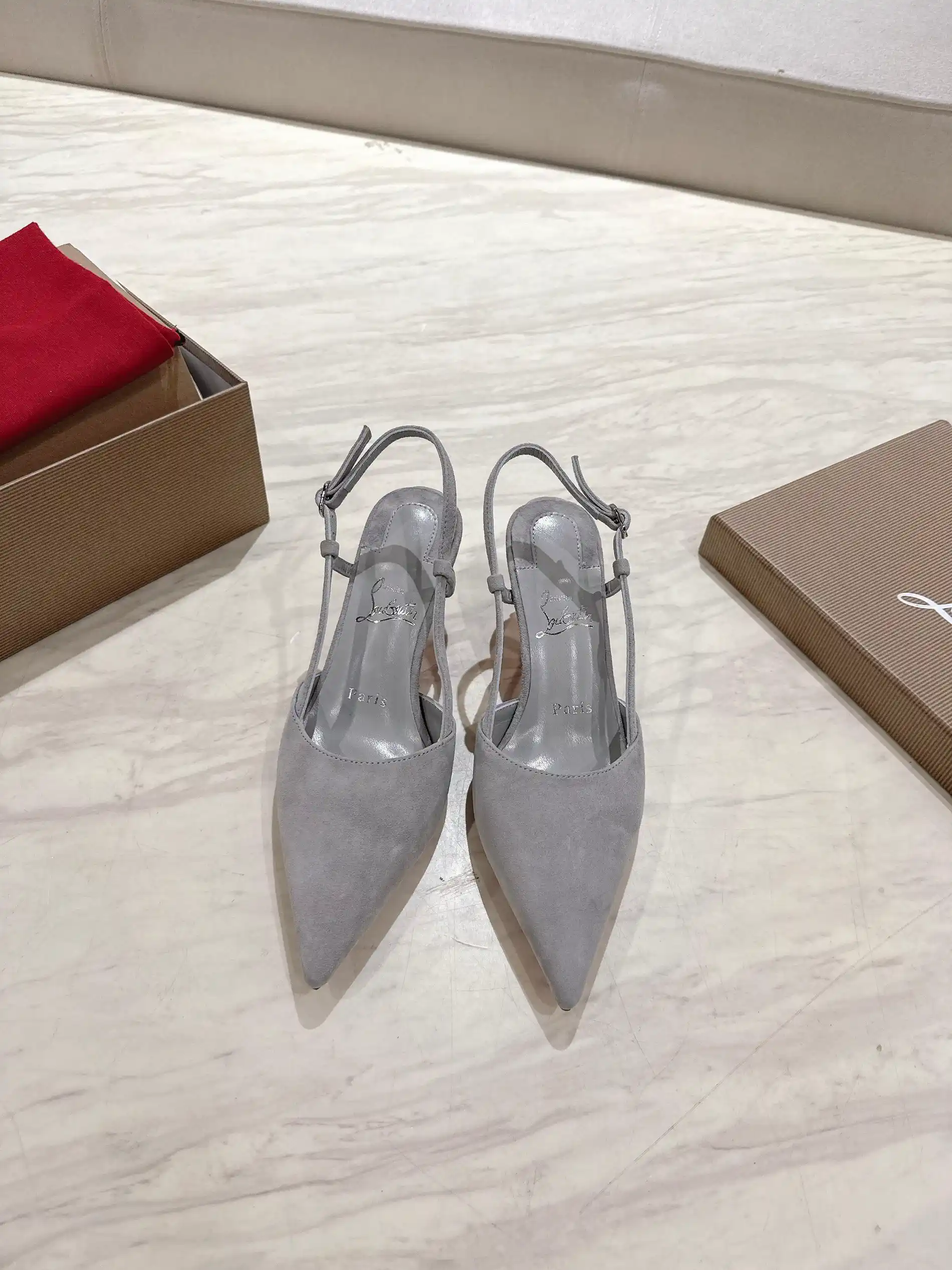 Pointed Toe Slingback High Heel Pumps image 1
