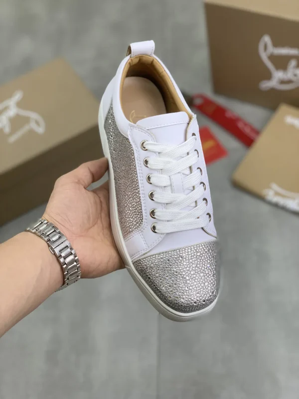Men's Rhinestone Decor Low-Top Sneakers image 1