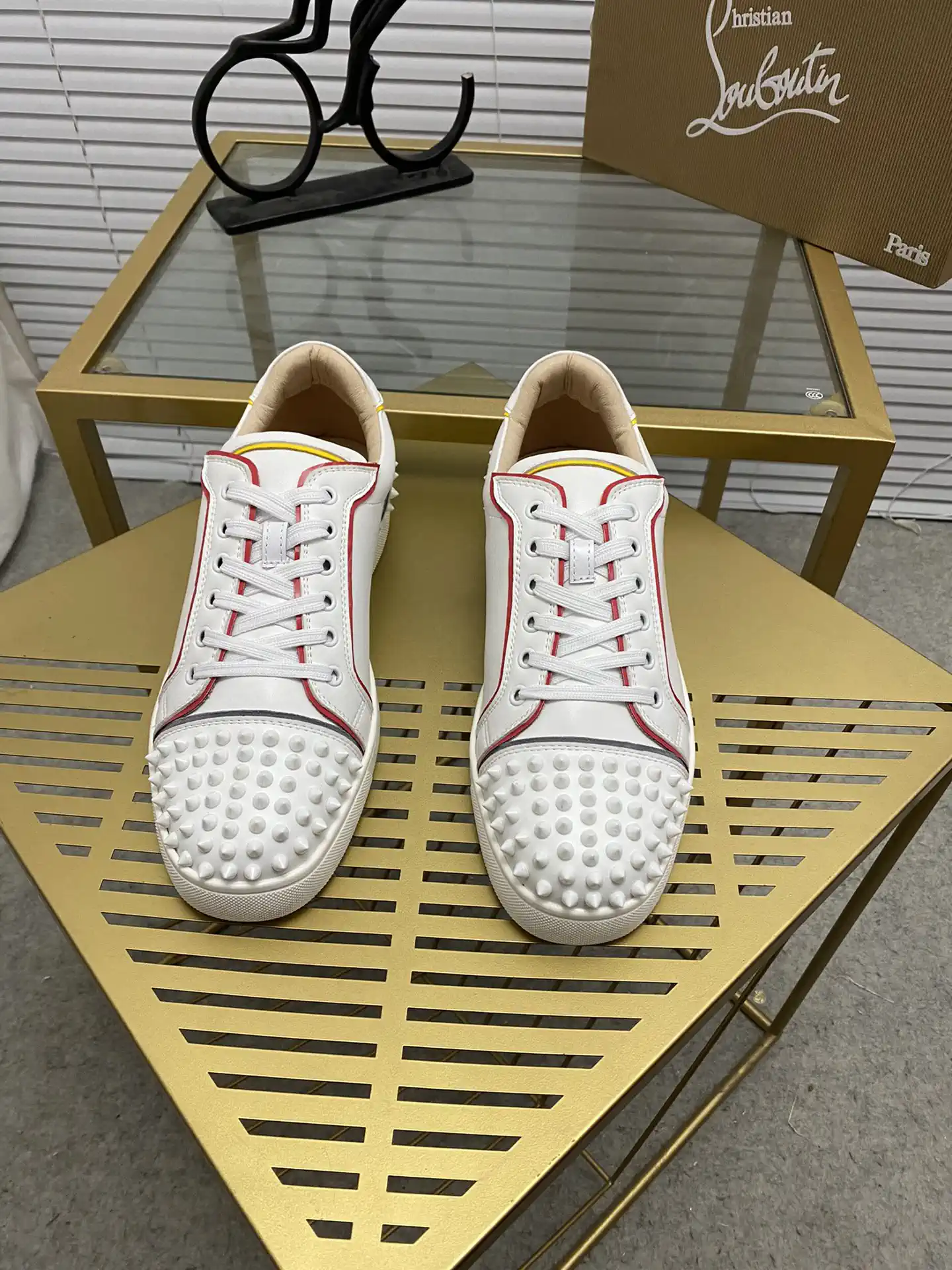 Spiked Toe Casual Skate Shoes image 1