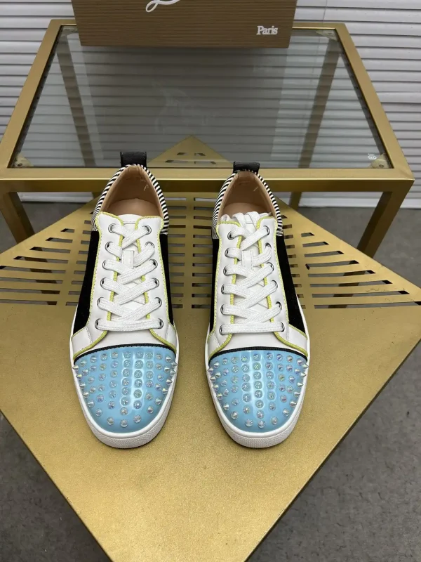 Unisex Casual Skate Shoes with Spiked Toe Cap image 1