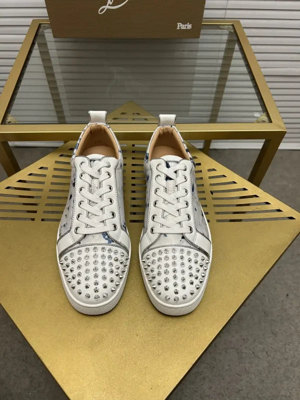 Spiked Toe Casual Skate Shoes image 1