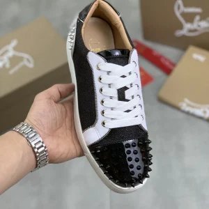 Men's Spiked Toe Low-Top Sneakers image 1
