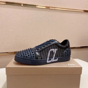 Spiked Low-Top Sneakers image 1