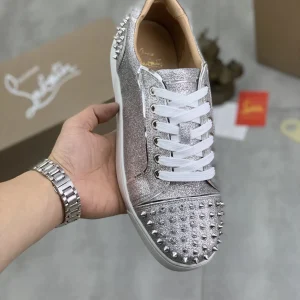Men's Glitter Spiked Low-Top Sneakers image 1