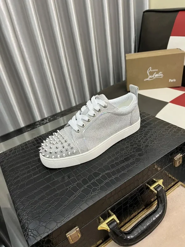 Men's Spiked Toe Casual Sneakers image 1