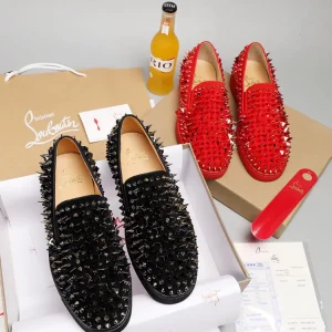 Spiked Slip-On Casual Sneakers image 1