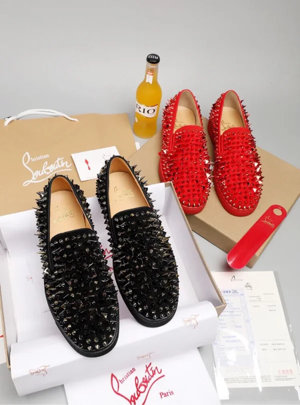 Spiked Slip-On Casual Sneakers image 1